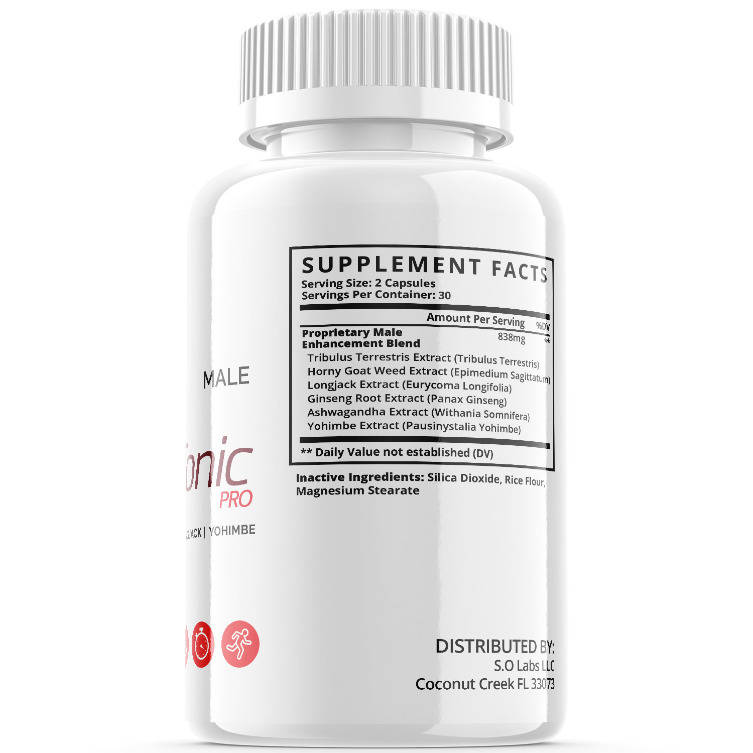 (3 Pack) Alpha Tonic for Men, AlphaTonic Male Performance Support (180 Capsules)
