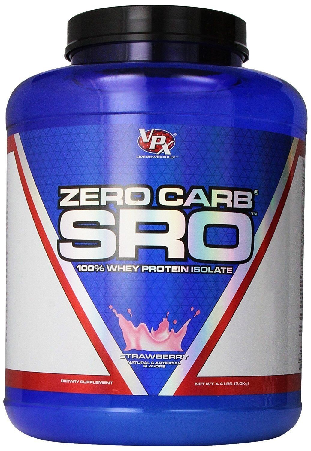 100% Whey Isolate ULTRA clean protein 4.4 Lbs Strawberry flavor, 80 Calories