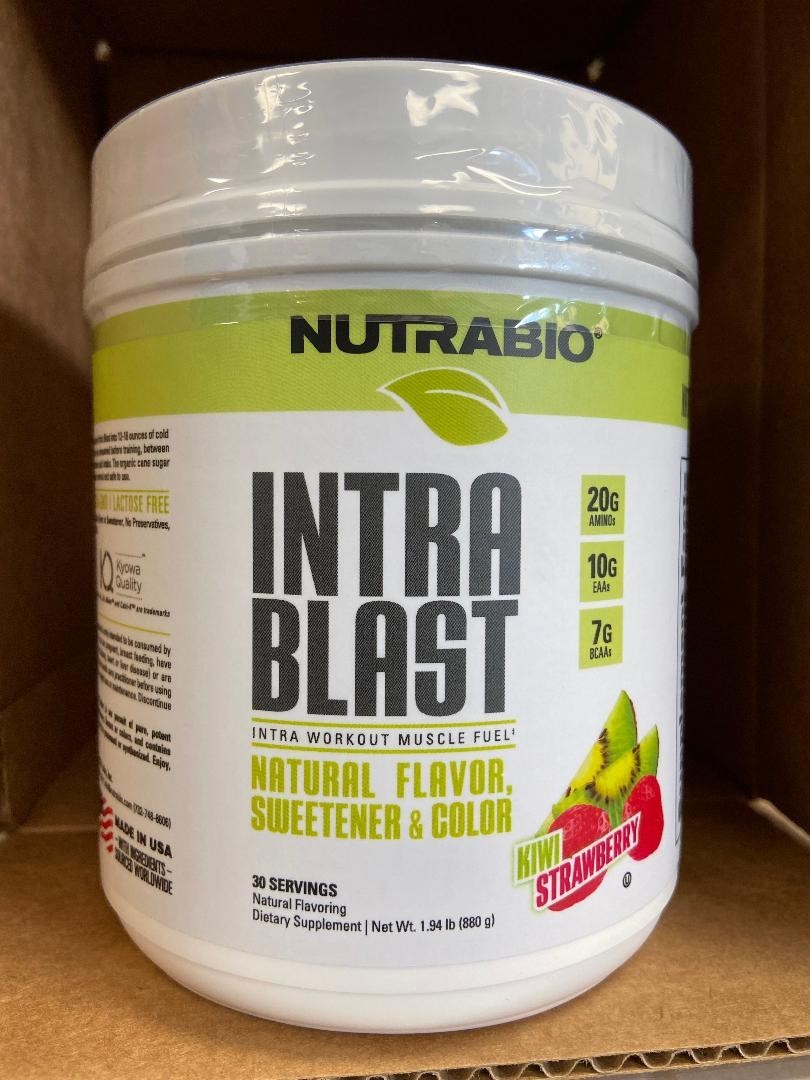 NutraBio Labs, Intra Blast , BCAA Naural flavor, Sweetener & Color