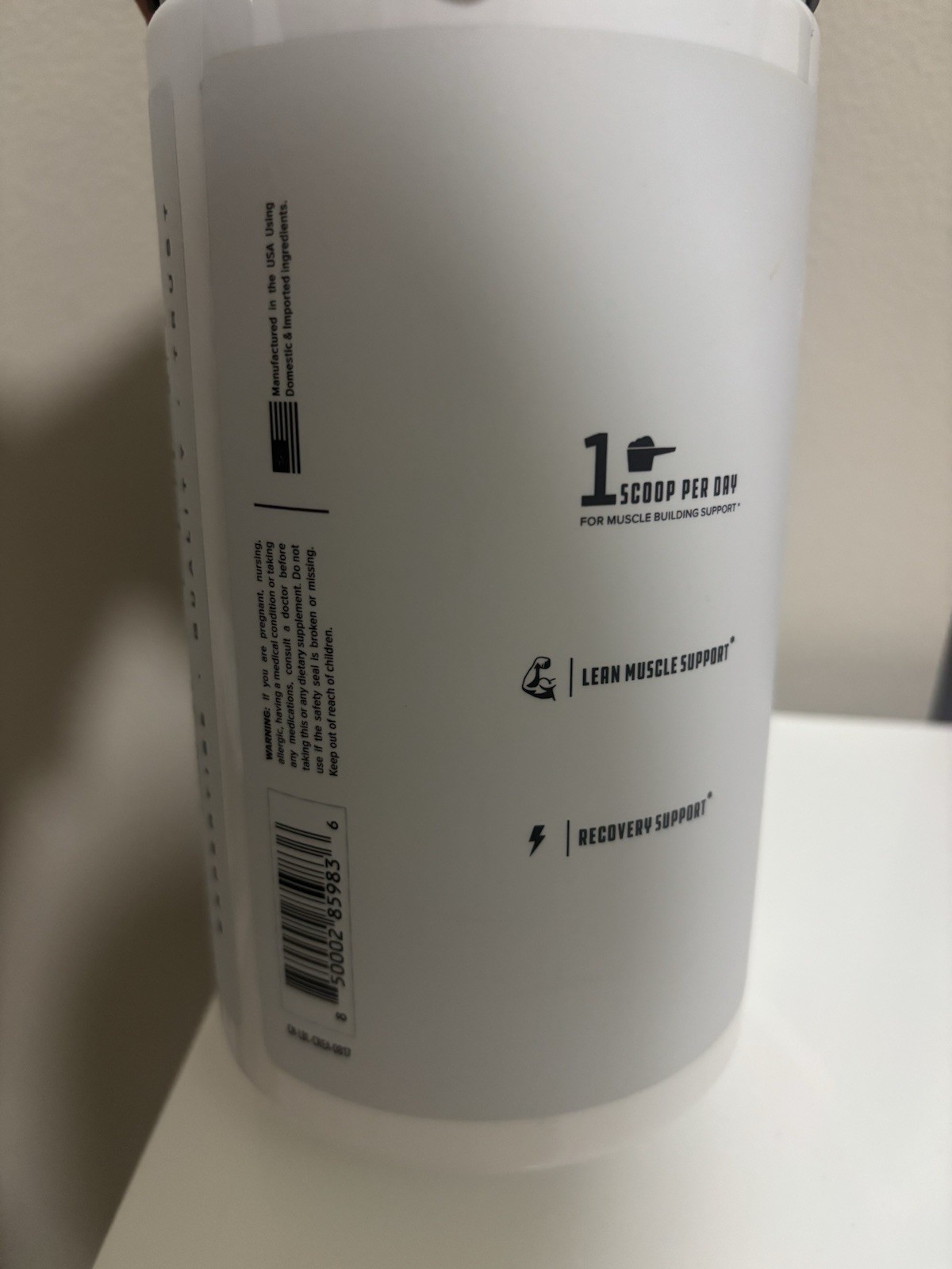 Cutler Essentials Creatine Monohydrate Unflavored Powder 500g 100 Servings