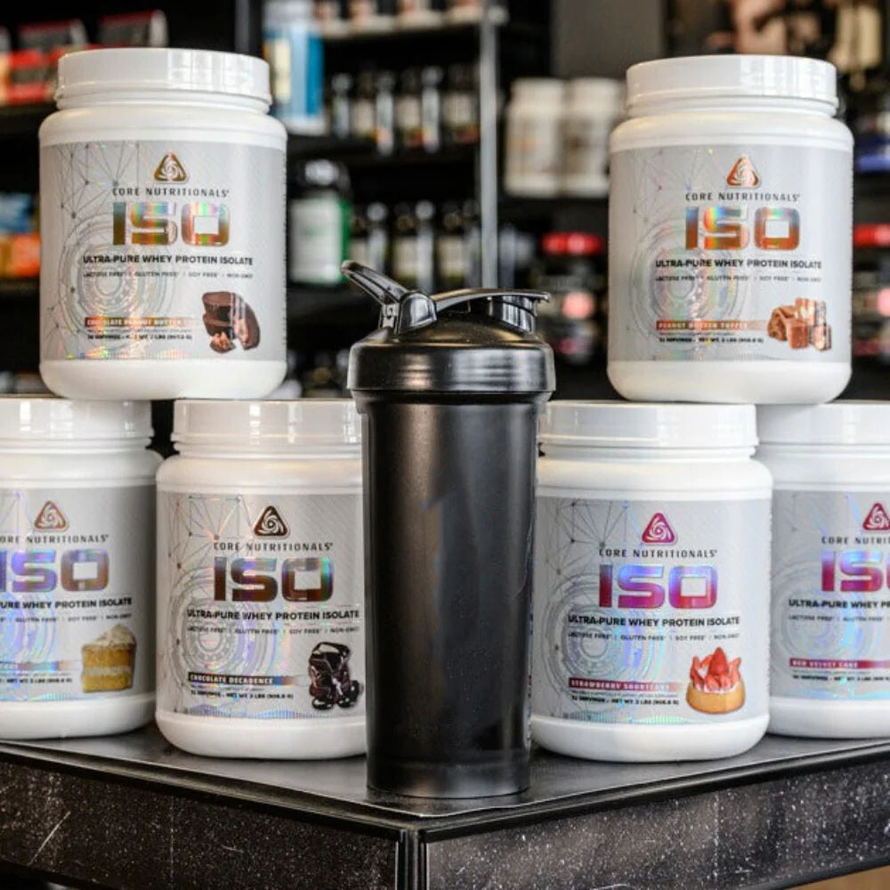 Core Nutritionals ISO Whey Protein – 24gm Isolate Whey Protein 2LBs All Flavors