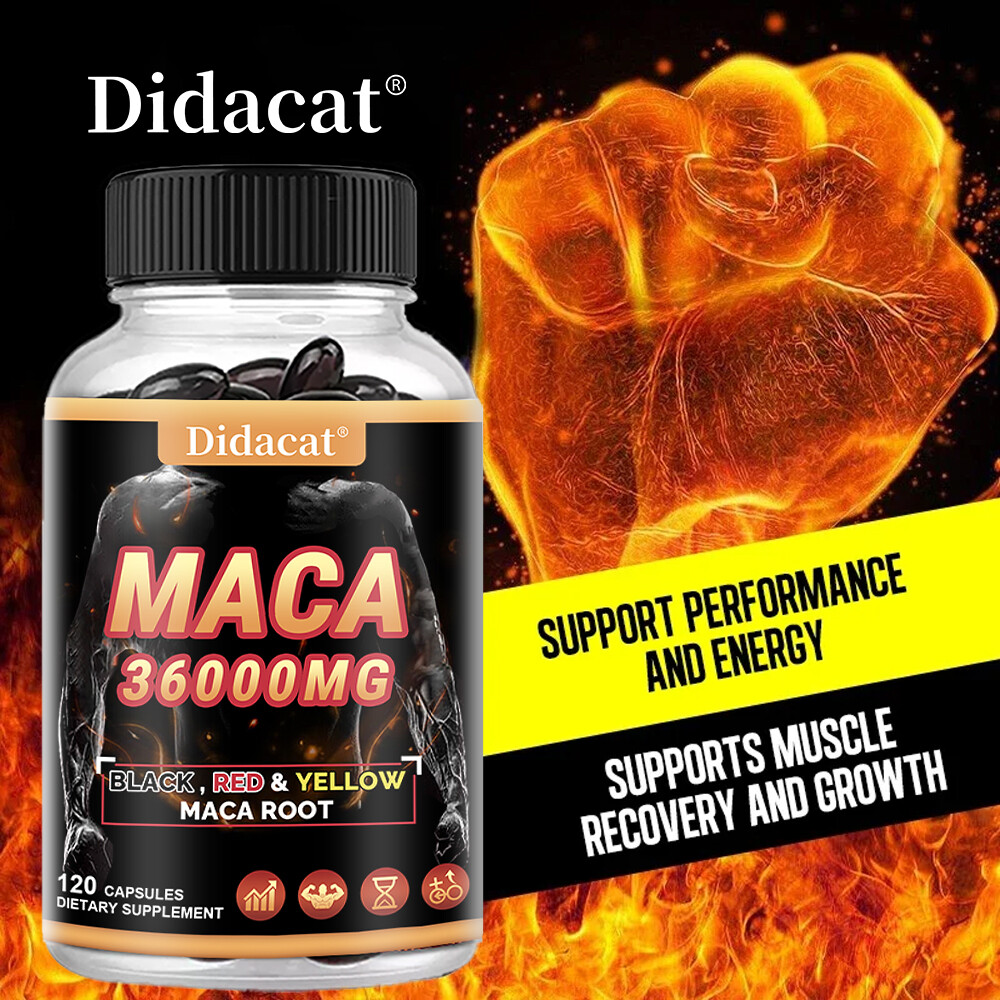Maca + Ginseng Highest Potency Available Supports Desire Stamina – 30 To 120Caps