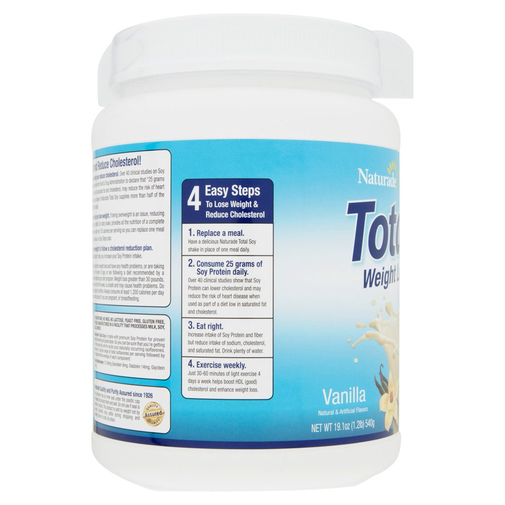 Naturade Total Soy Vanilla Shake, 19.1 Oz.