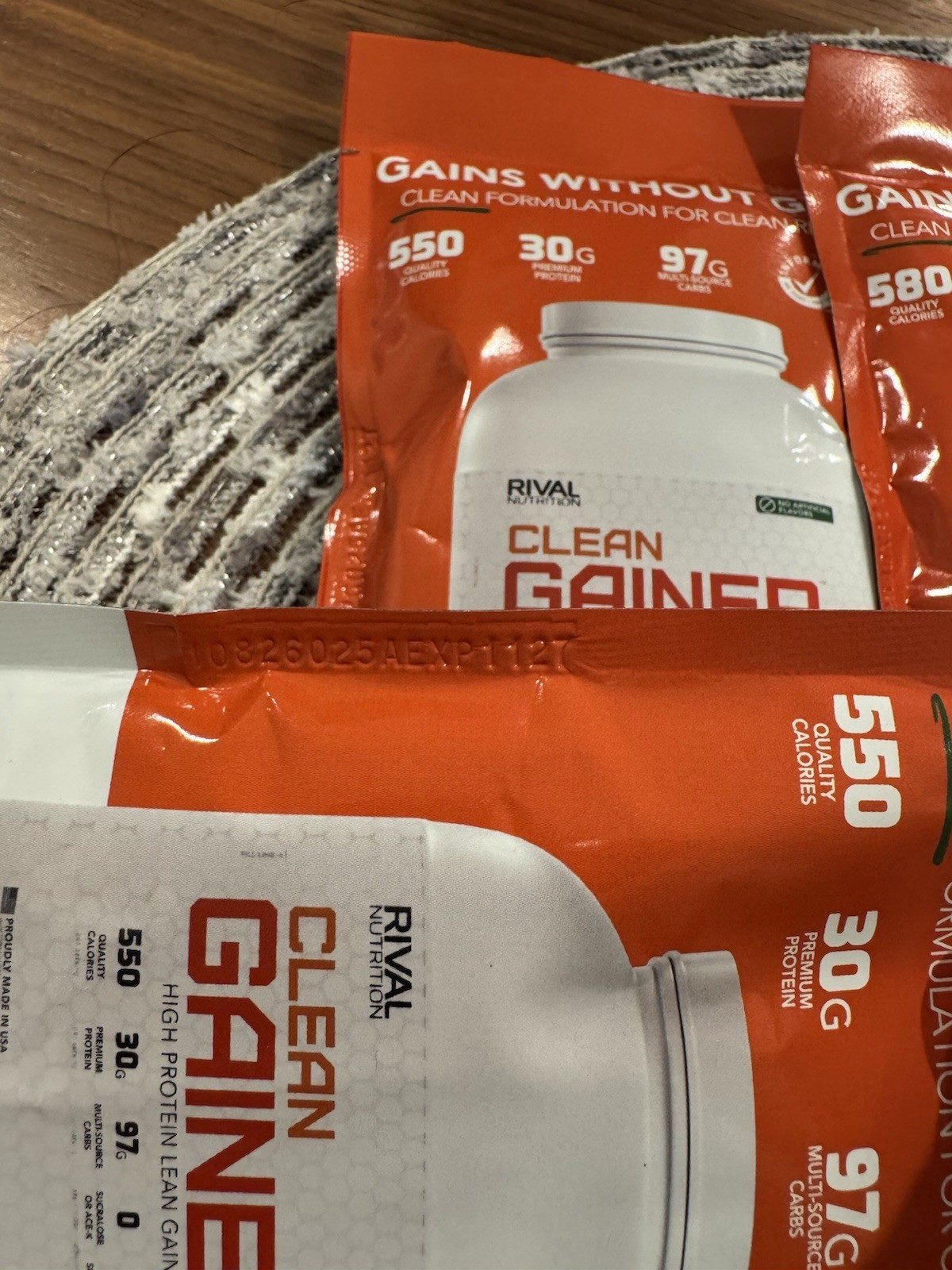 Rival Nutrition Clean Gainer High Protein Assorted Flavors
