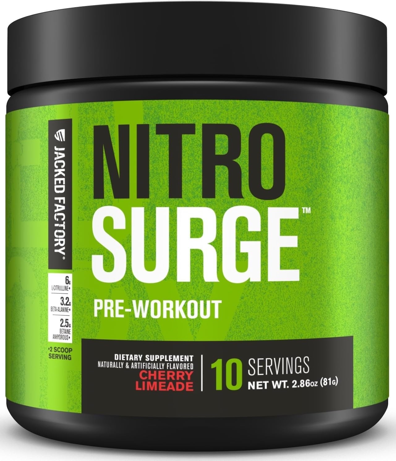 NITROSURGE Pre Workout Supplement – Endless Energy, Instant Strength Gains, Clea