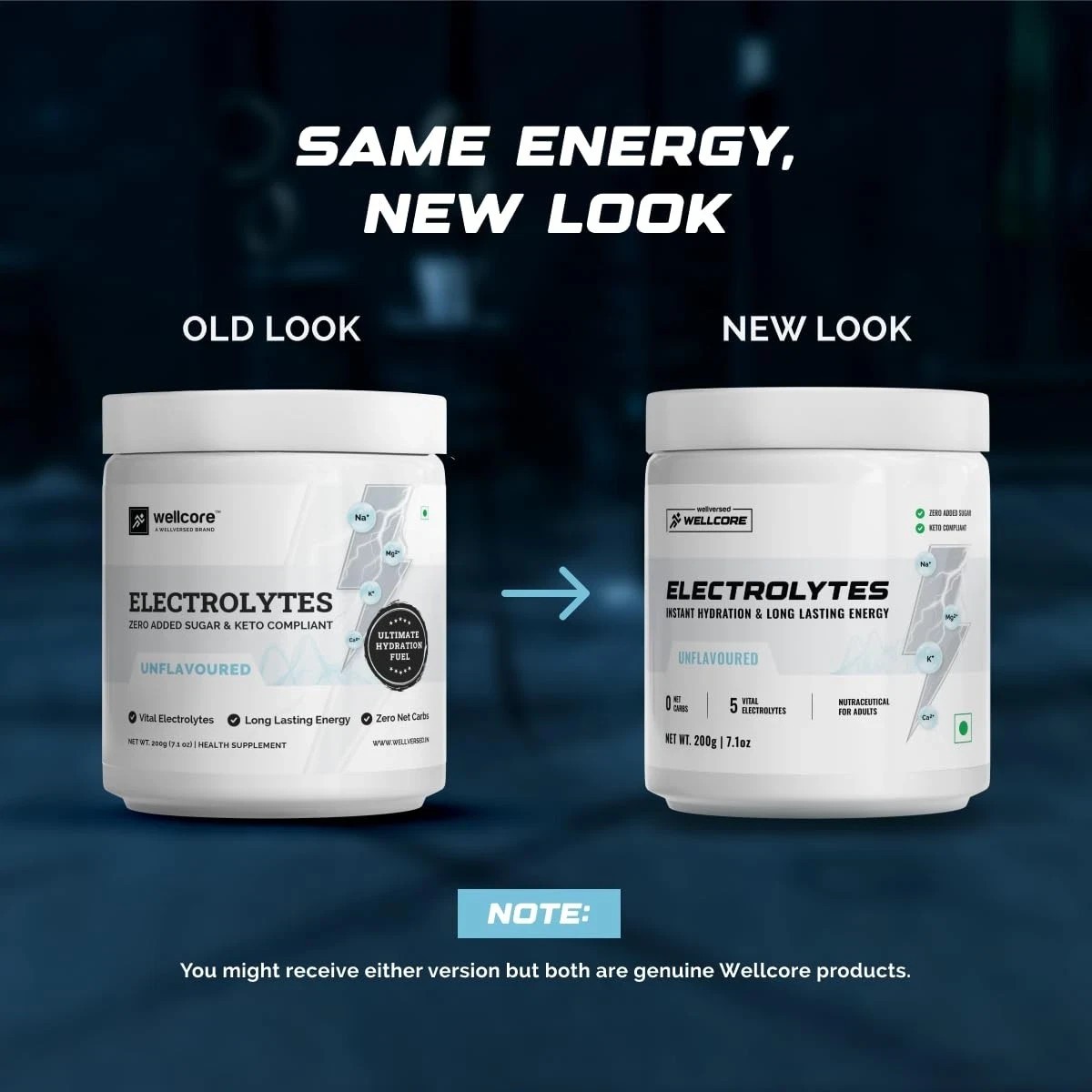 Wellcore Electrolytes Powder 200gm Each Pack Of 2