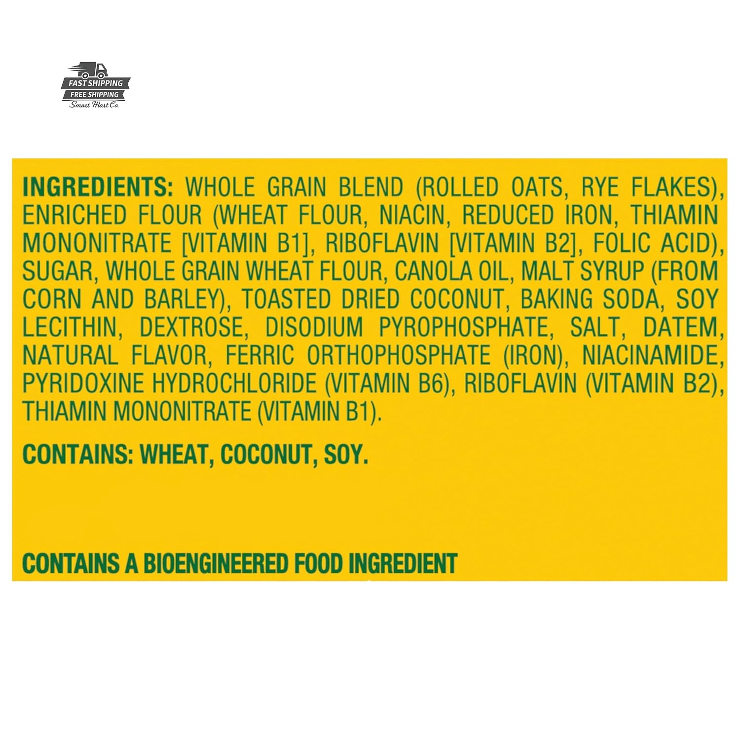 belVita Toasted Coconut Breakfast Biscuits 30 Packs