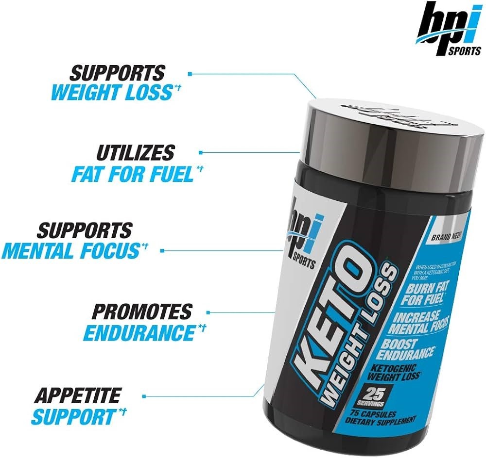 Lot of 12 BPI Sports Keto Weight Loss “1st Ketogenic Fat Burner” 75 Caps 7/25