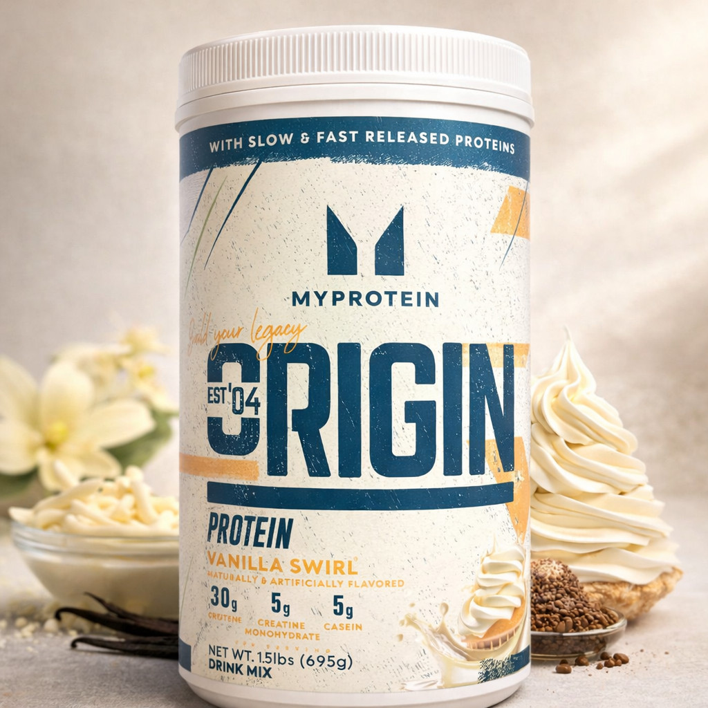 MyProtein Origin Protein 1.5lb Vanilla Swirl w/ Creatine