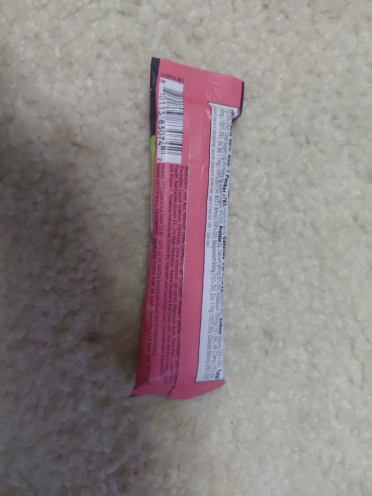 BODYARMOR Flash IV Electrolyte Packets Strawberry Kiwi Zero Sugar Drink Mix Lot