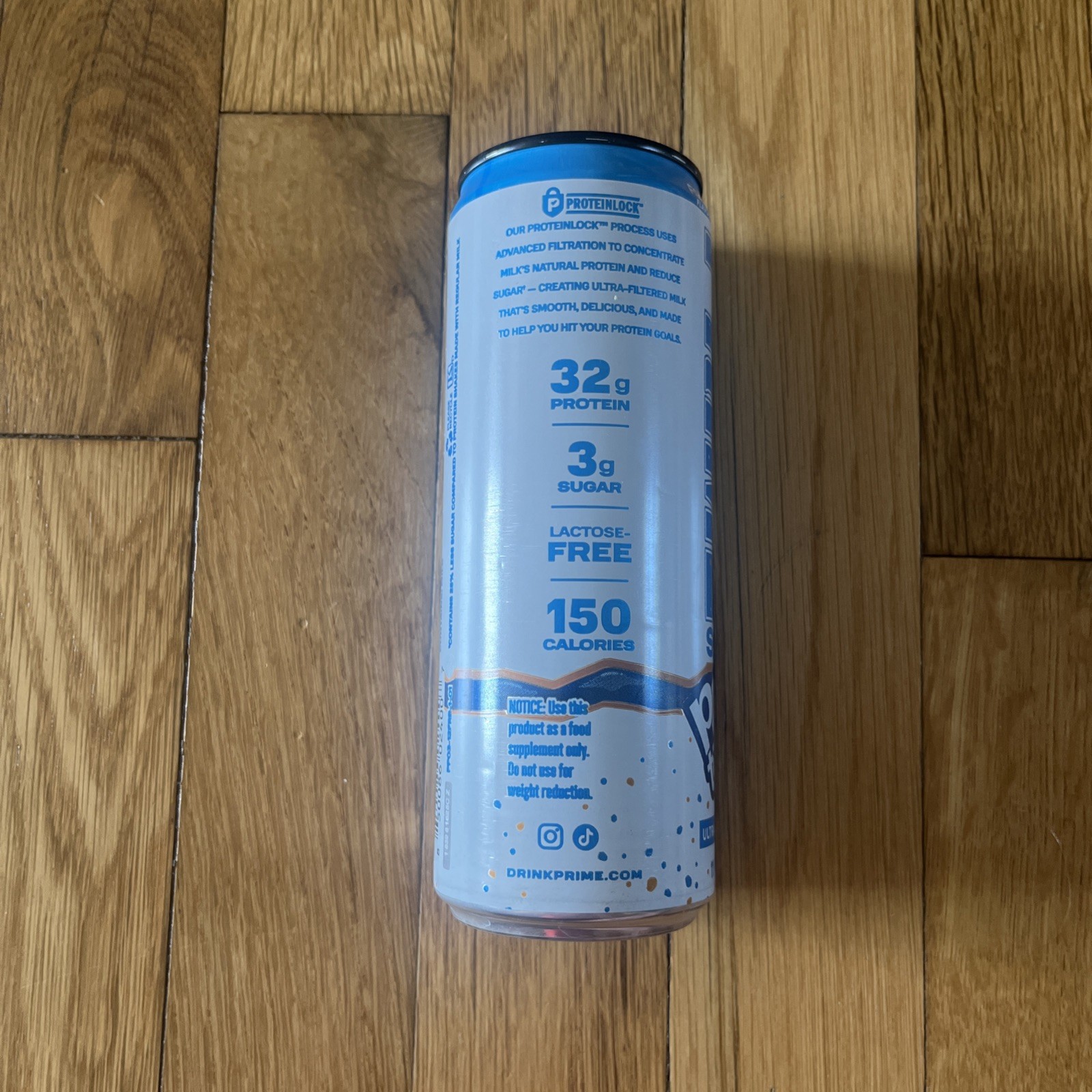 Frosted Blueberry Poptarts PRIME Hydration Protein Shake | 32g Protein