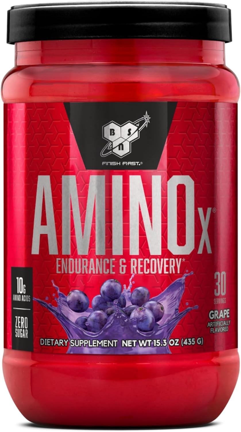 Amino X Muscle Recovery & Endurance Powder with BCAAs, 10 Grams of Amino Acid…