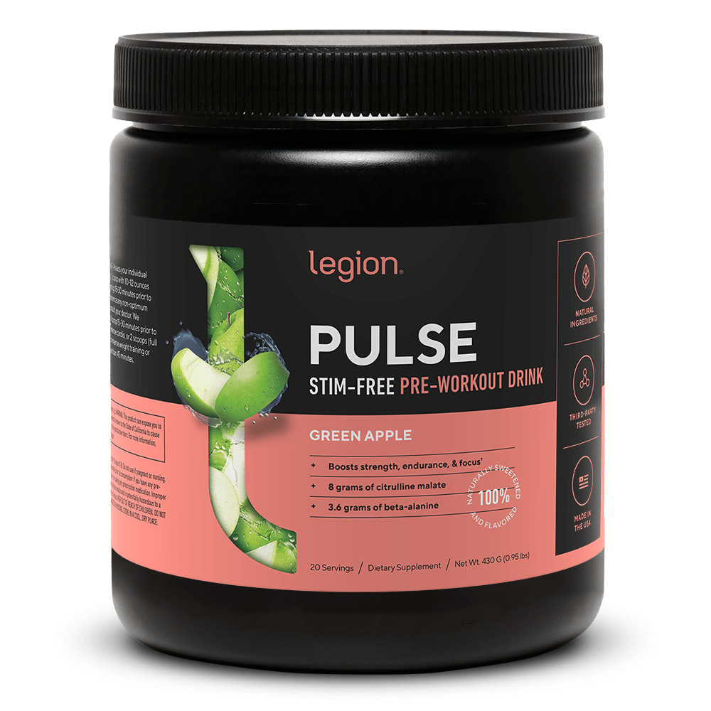 Pulse Stim-Free Green Apple