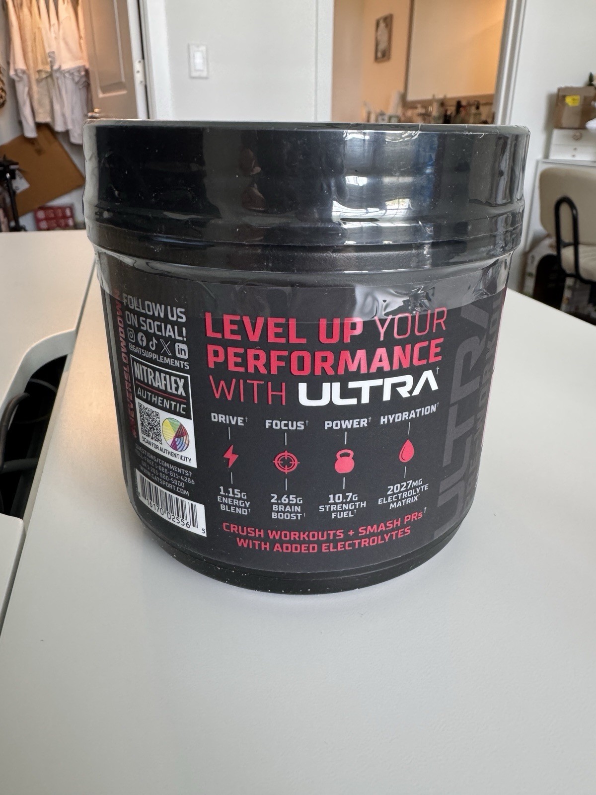 GAT SPORT Nitraflex Ultra Pre-Workout Supplement (30 Servings)