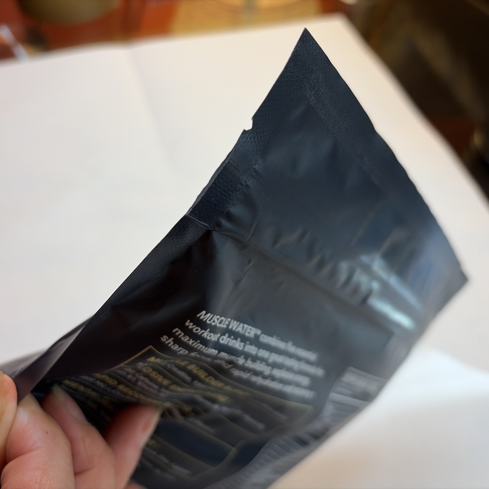 MUSCLE WATER Pre Workout Powder | Muscle + Pump + Energy