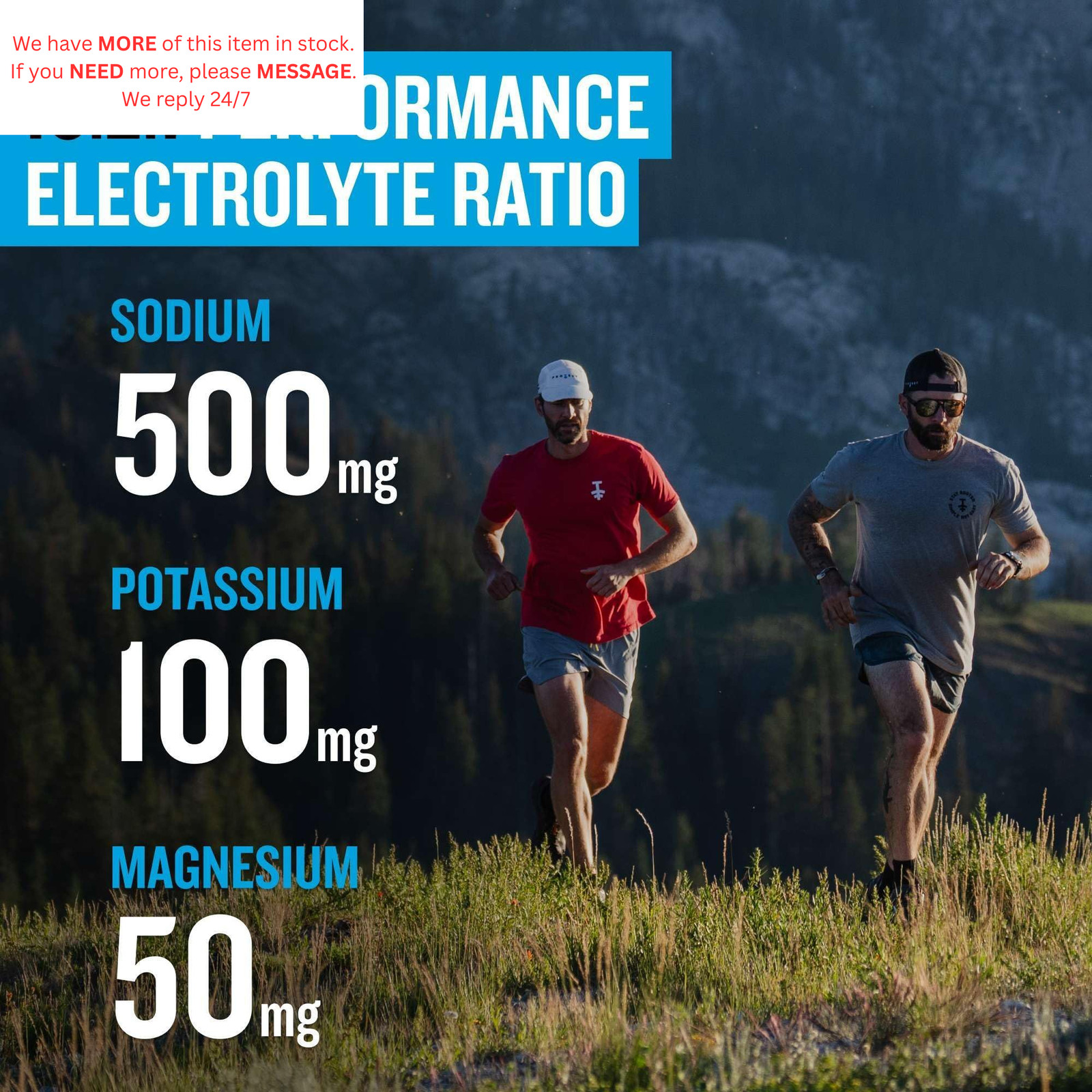 Electrolyte Packets for Recovery & Hydration | 0.4 Fl Oz (Pack of 10)