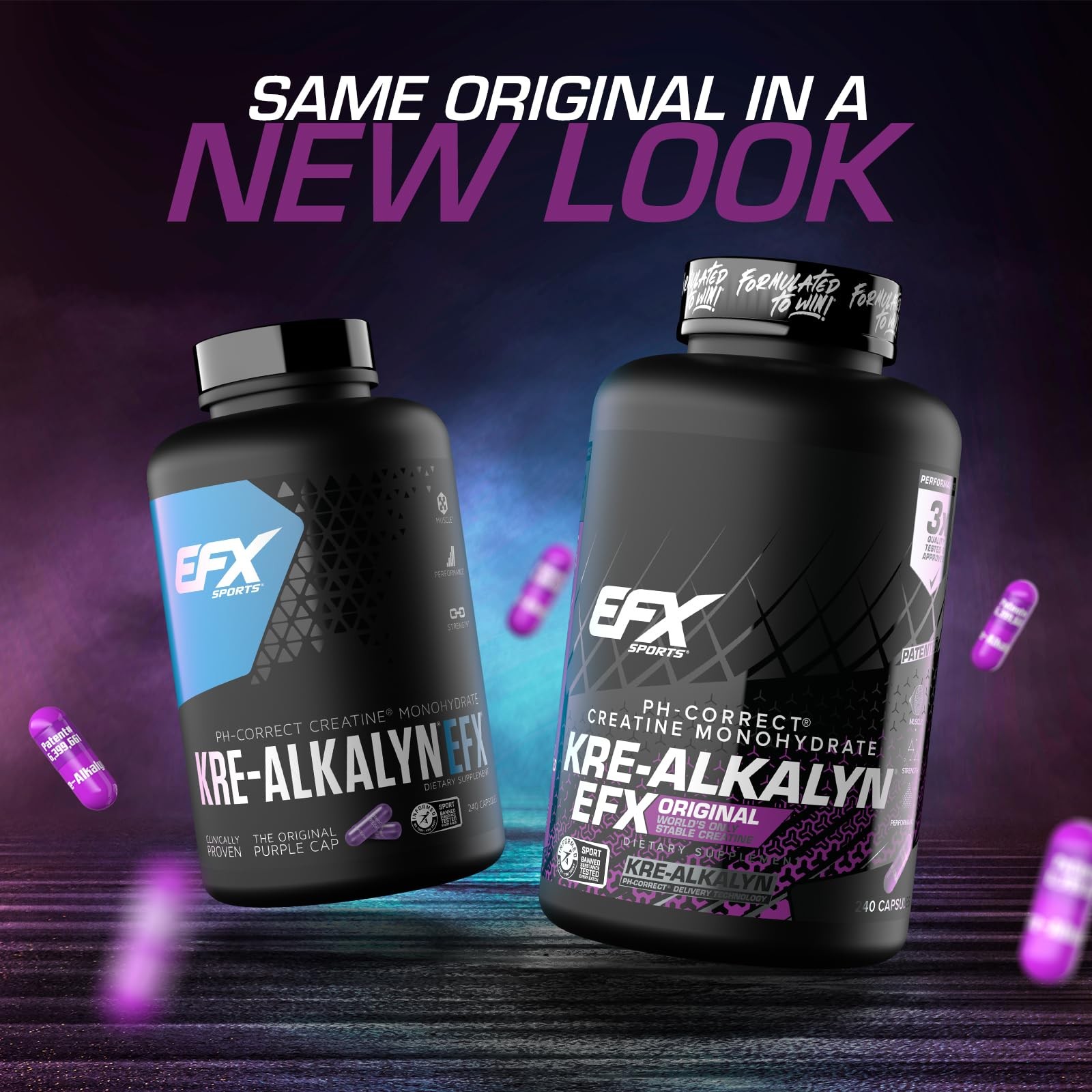 Kre-Alkalyn EFX | pH Correct Creatine Monohydrate Pill Supplement | Strength,…