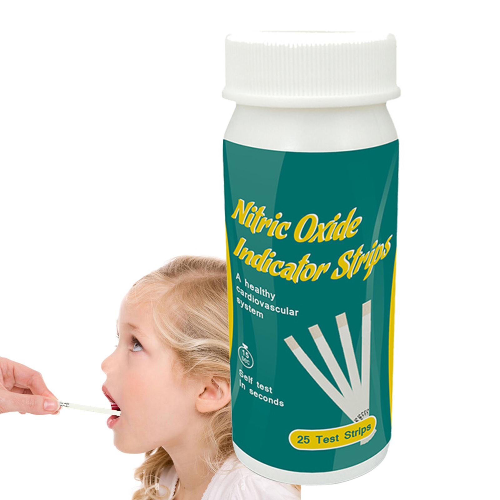 Nitric Oxide Indicator Strips Test Salivary Nitrite Levels 25 Strips
