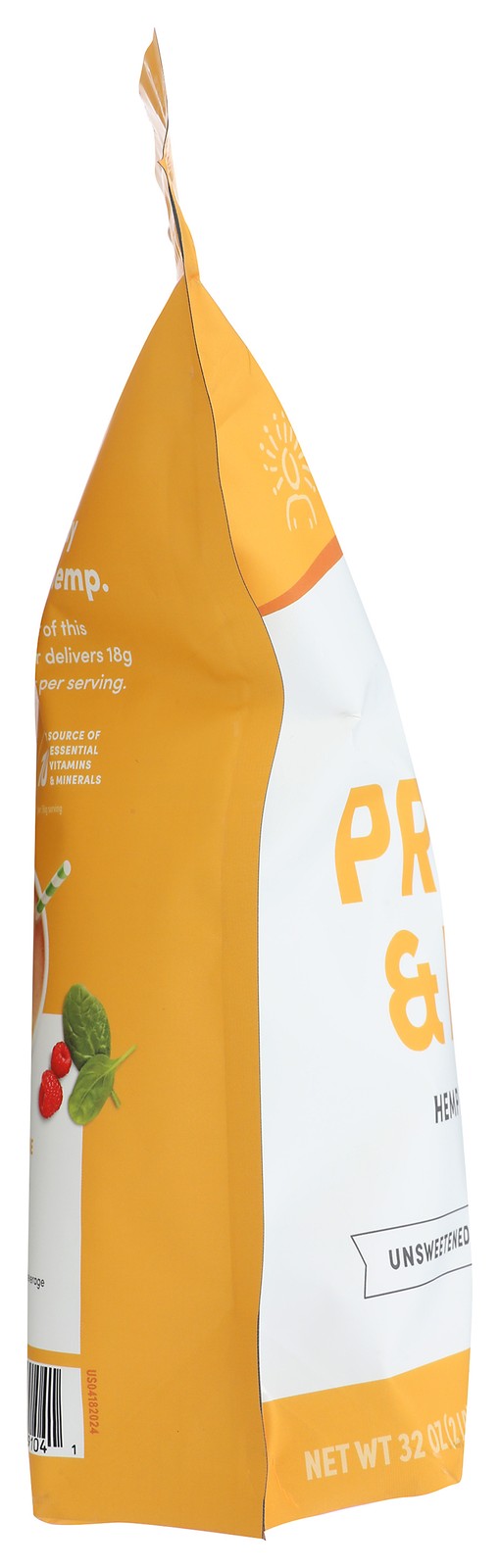 Manitoba Harvest Plant Based Hemp Protein Powder 2 Lb Supplement 2L 1 Pack