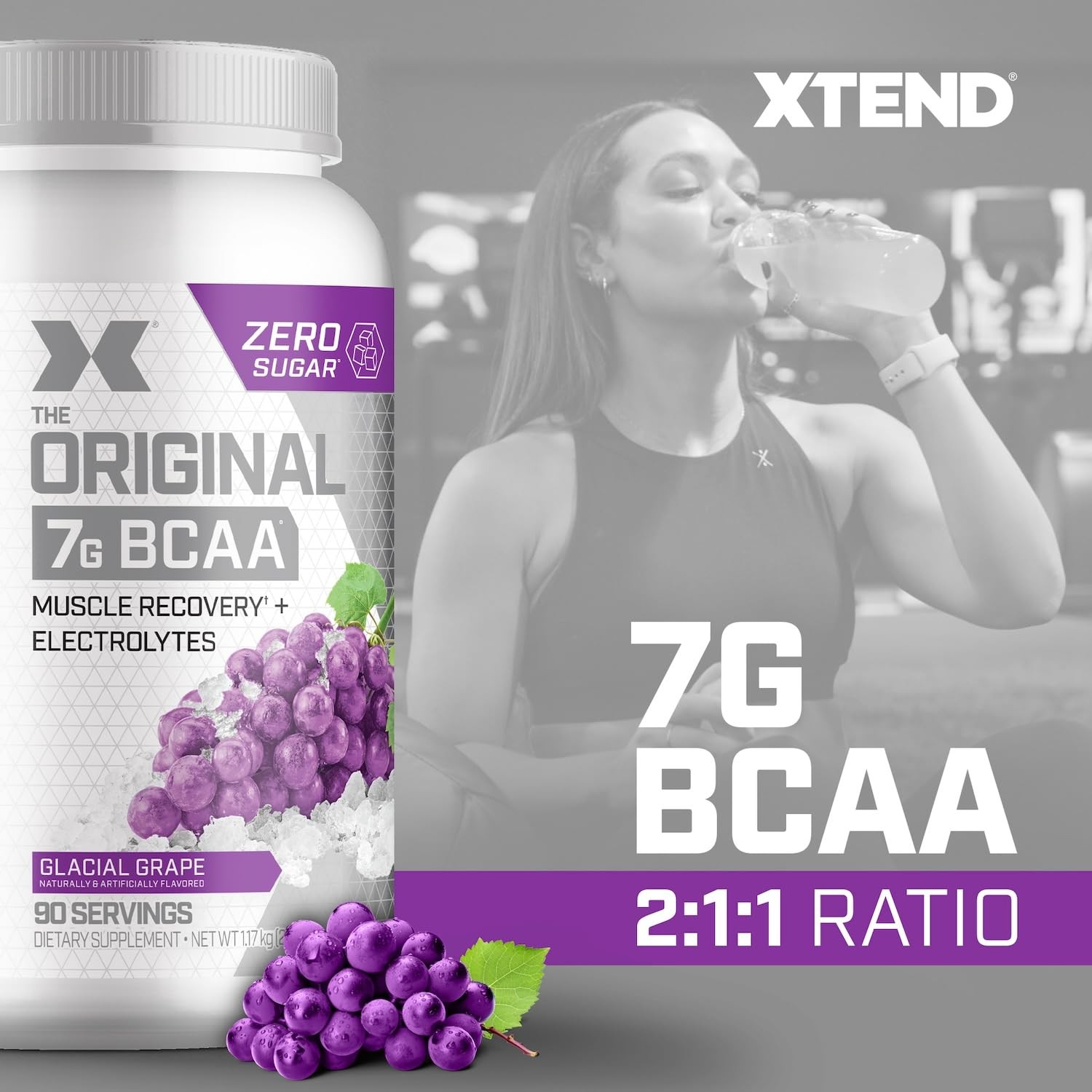 Xtend Original BCAA Powder Muscle Recovery 90 Servings
