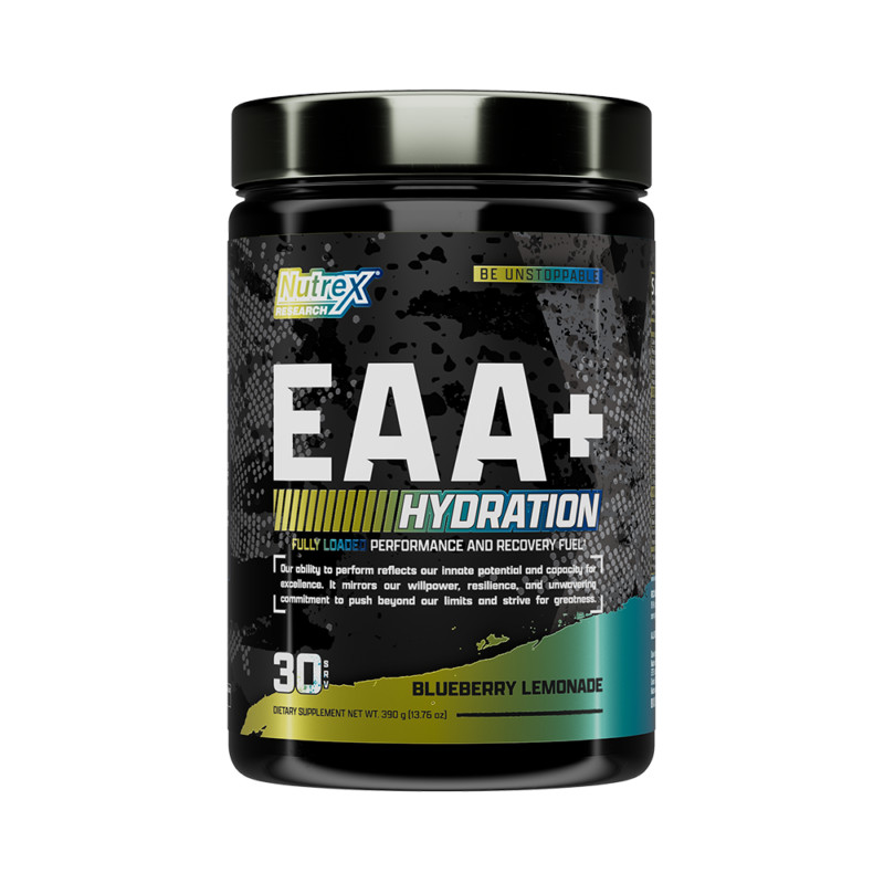 Nutrex Research EAA+ Hydration 30 servings EAA BCAA Amino Acids Muscle Building