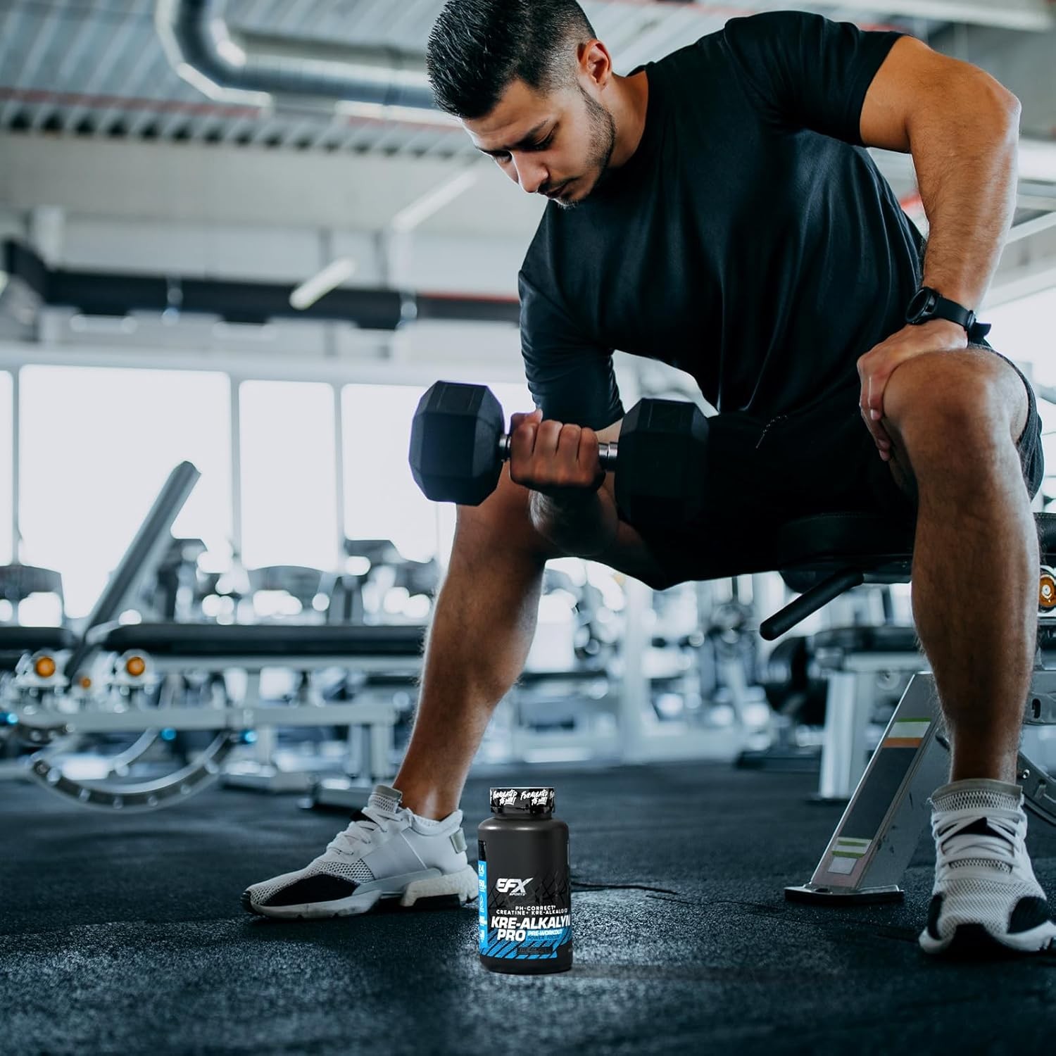 EFX Sports Kre-Alkalyn PRO – PH Creatine Monohydrate Pre Workout Supplement