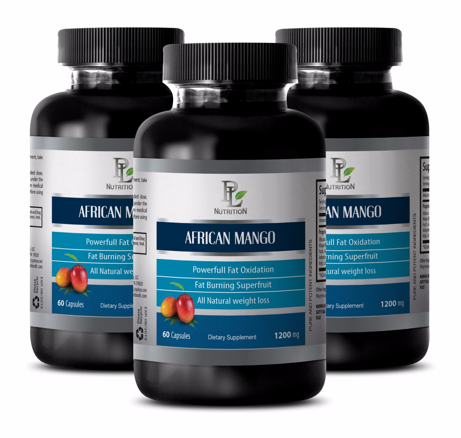 Supplements – AFRICAN MANGO EXTRACT 1200 FAT BURNER – Slim body men 3B