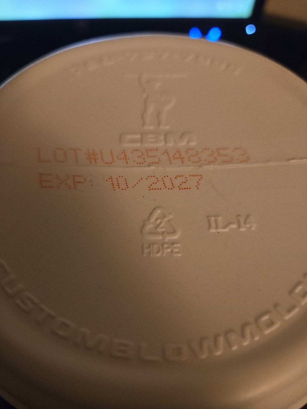 MyProtein Origin Protein 1.5 LBs butter pecan ice cream Exp 10/27