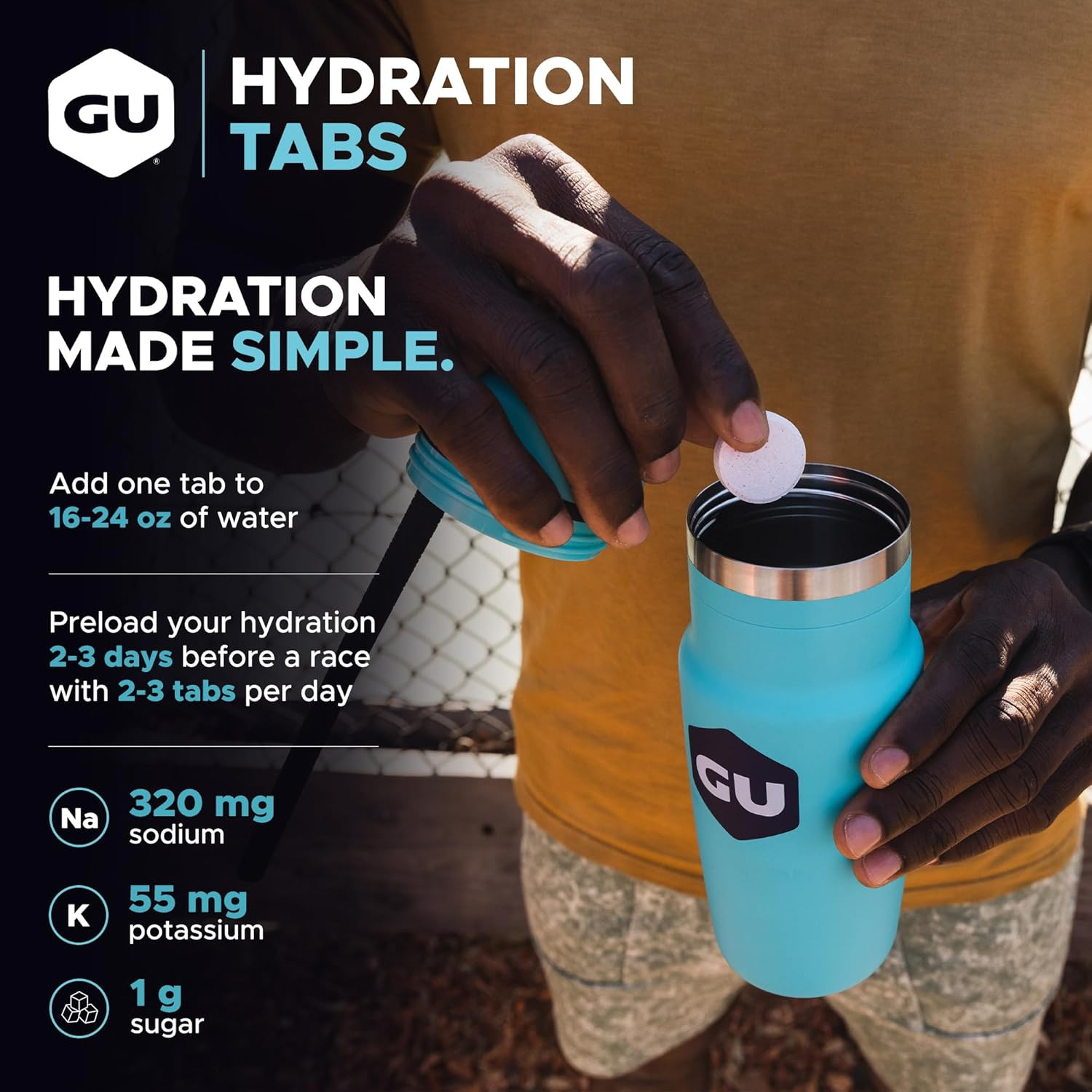 Hydration Electrolyte Drink Tablets, Enhanced Endurance Sports Drink for Running