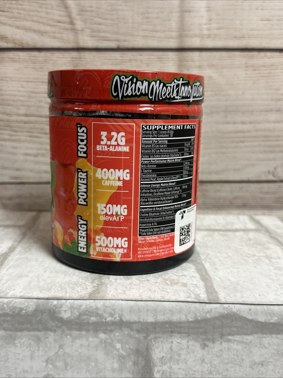 KXR Pre-Workout, Gummy Bear, 9.3 oz (264 g) 11/2027