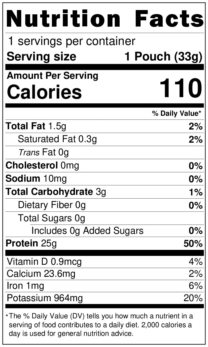 Lupine Protein Powder – Andes Cocoa (1 serving)