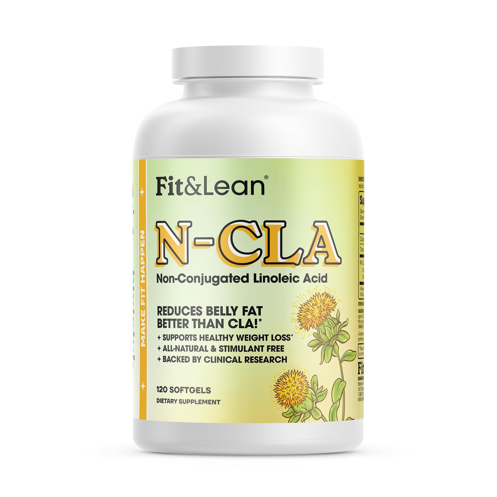 N-CLA, Weight Loss Supplement, Reduces Belly Fat Better Than CLA, Boost Metab…