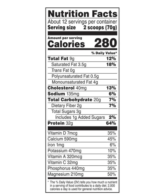 Muscle Milk Genuine Protein Powder, Chocolate, 1.93 lb, 12 Servings