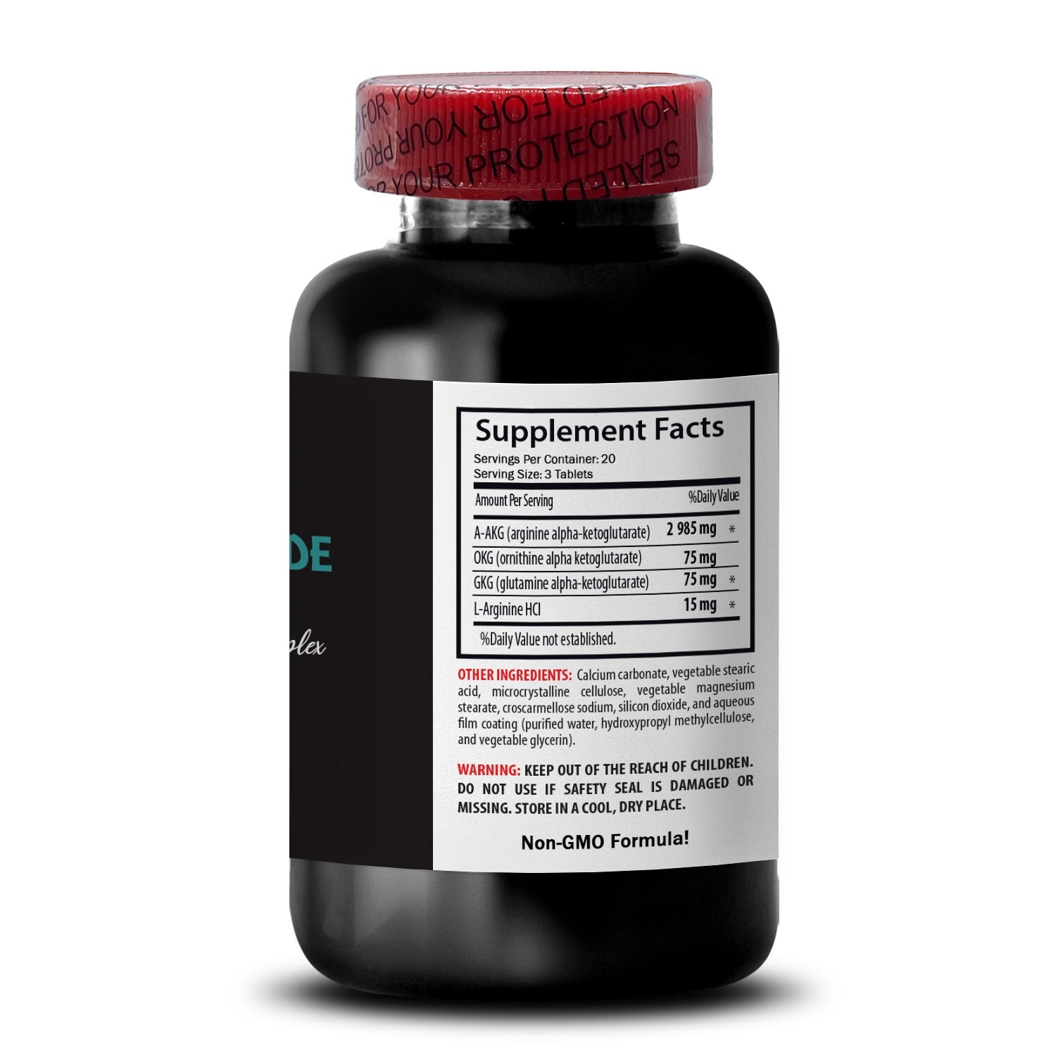 Focus Surge – NITRIC OXIDE BOOSTER – Muscle Drive 3 Bottles 180 Tablets