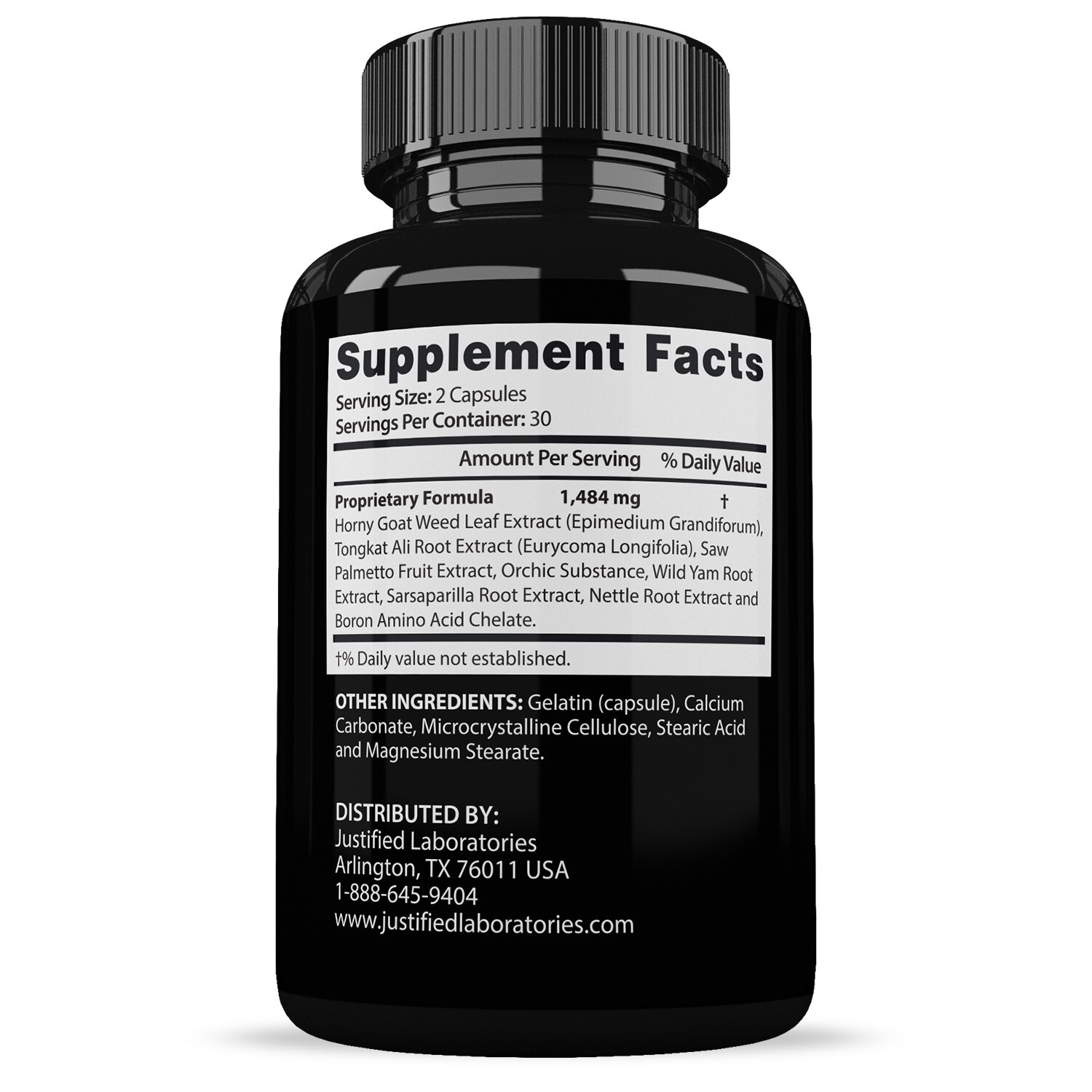 Savage Grow Men’s Health Supplement 1484mg 60 Capsules