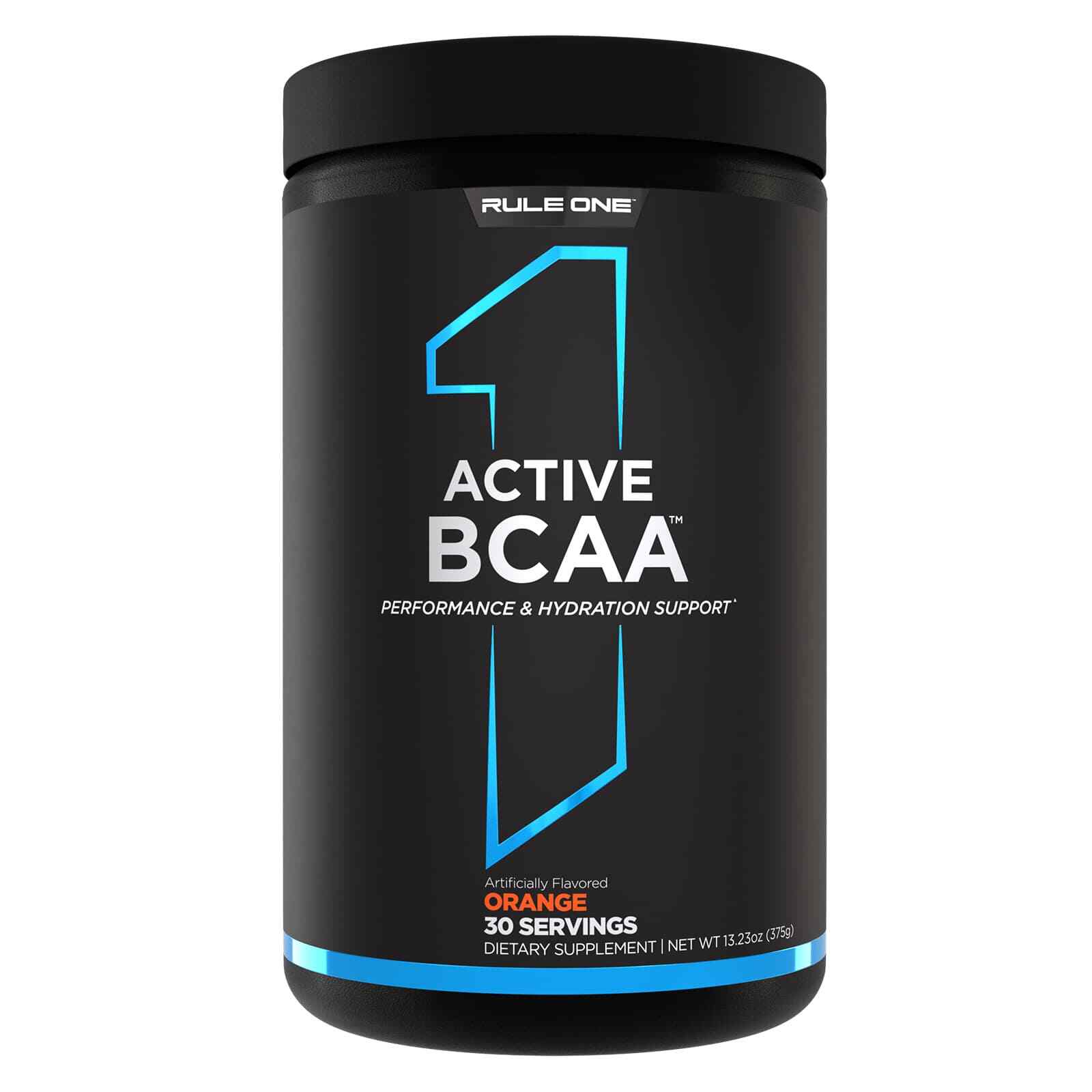 RULE 1 Train BCAAs 30 serv Orange Burst Stim Free Intra Workout 450g