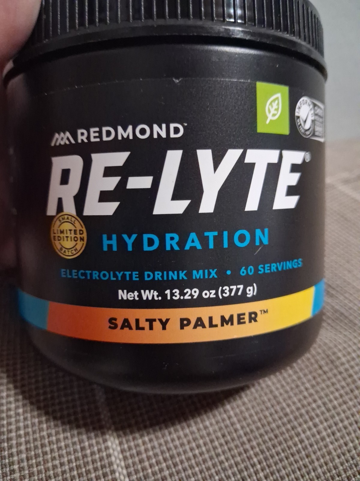 Redmond Re-lyte Hydration 60 Servings Limited Edition 3 Left Free Same Day Ship