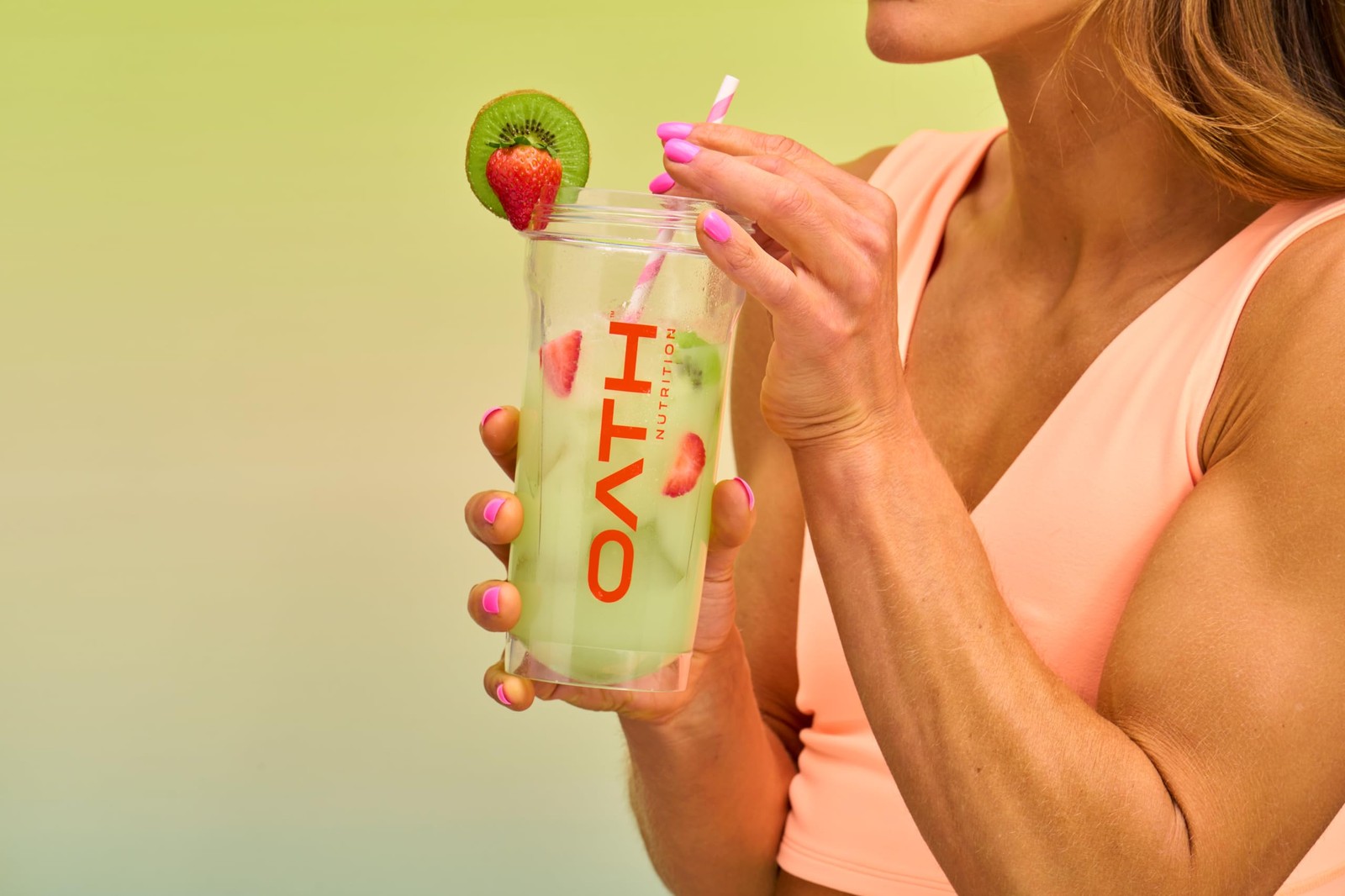Clear Whey Isolate Protein Powder, Kiwi Strawberry, 20g Complete Protein per