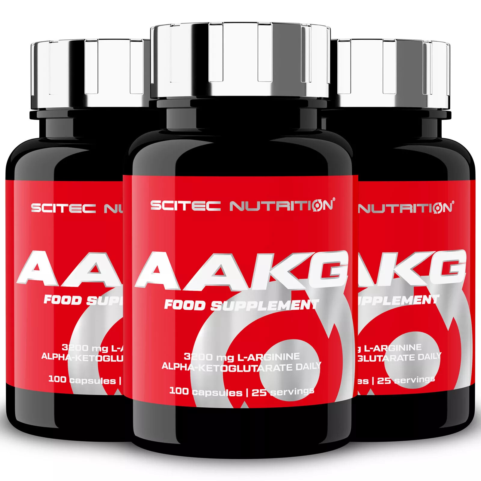 AAKG 100/200 Caps – L-Arginine Nitric Oxide NO Booster Muscles Pump Growth Pills