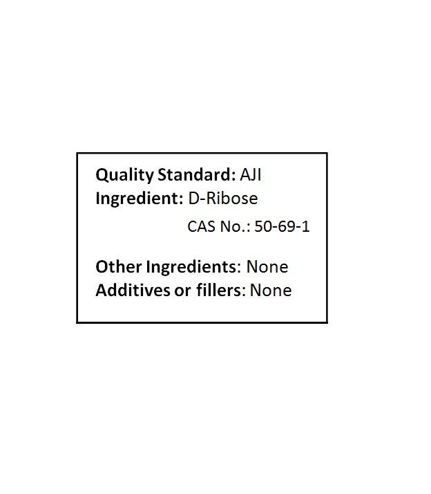 NuSci 500g/bottle Pure D-Ribose Powder (1.1LB) energy well-being sport