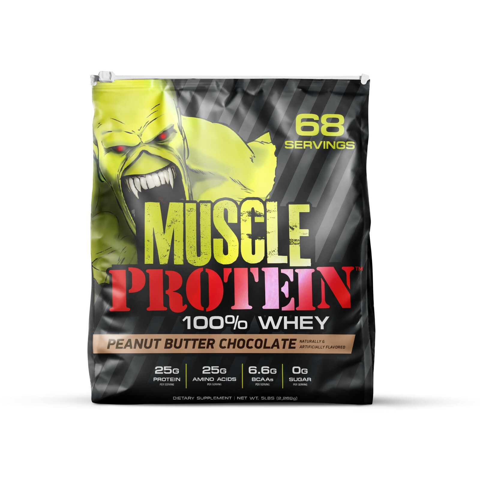 Muscle Whey Protein Powde , 15LB 204 Servings