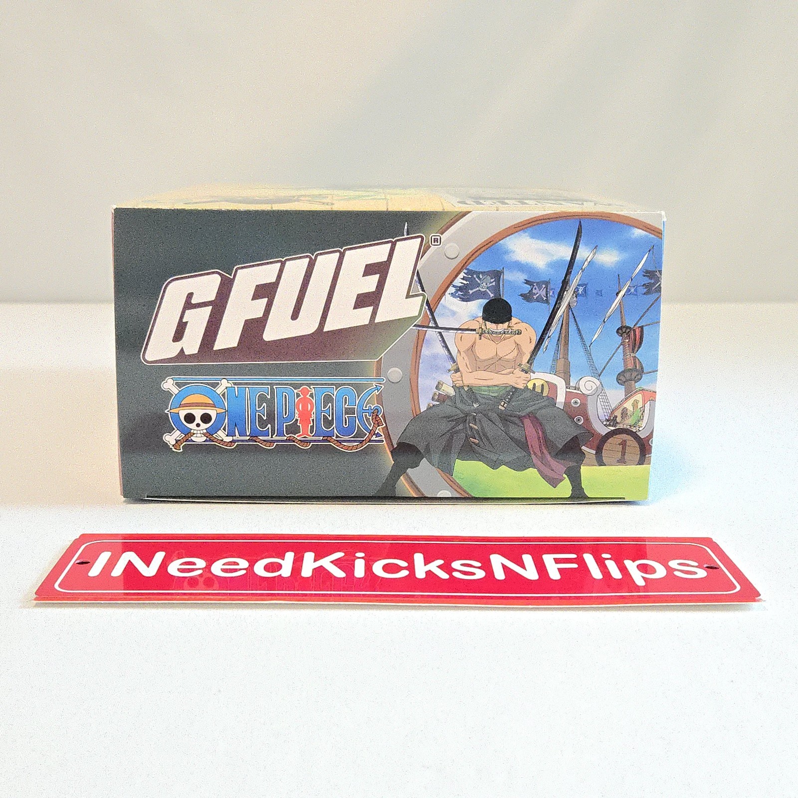 Gfuel x One Piece Zoro Ashura Collector’s Box With Shaker Cup – ENERGY NEW 2026✅