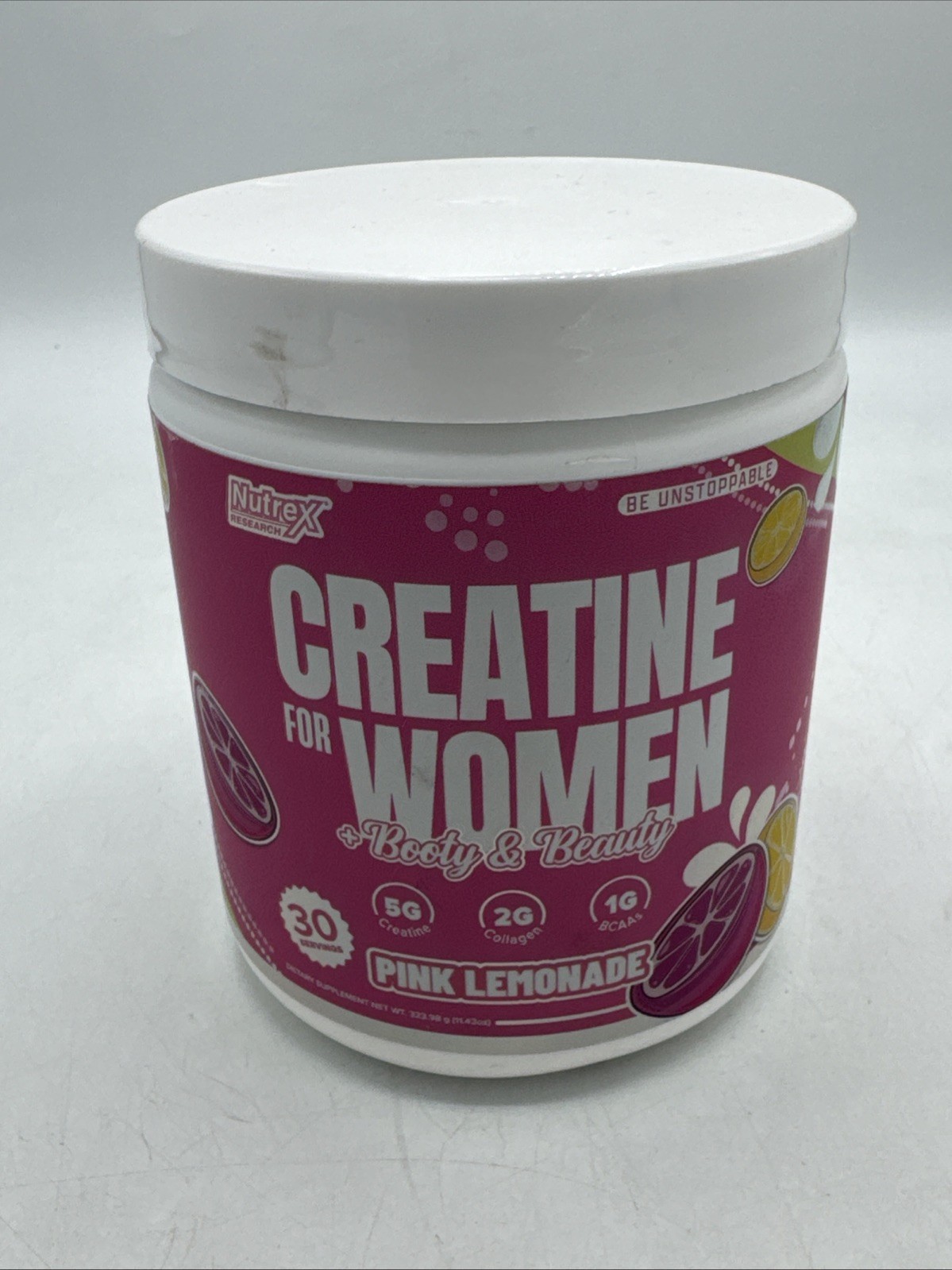 Nutrex CREATINE Monohydrate For WOMEN Powder Collagen Biotin BCAA Booty & Beauty