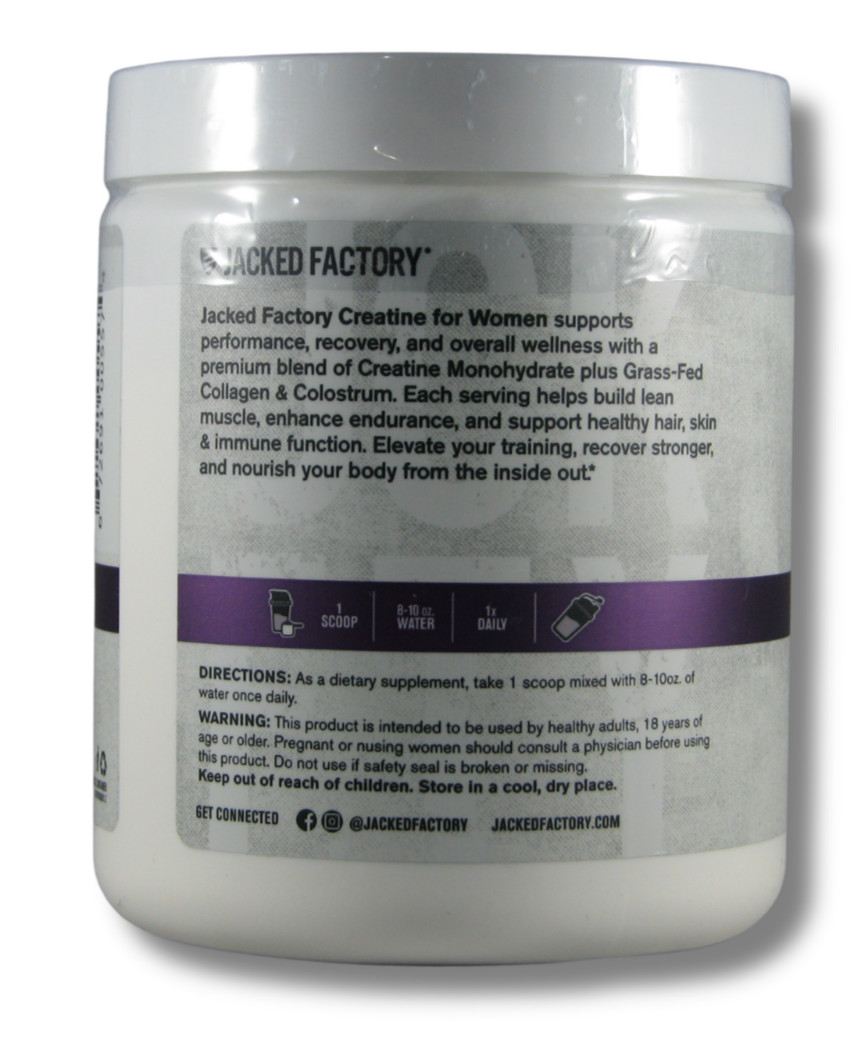 Creatine for Women Creatine Monohydrate with Collagen + Colostrum 30 Servings