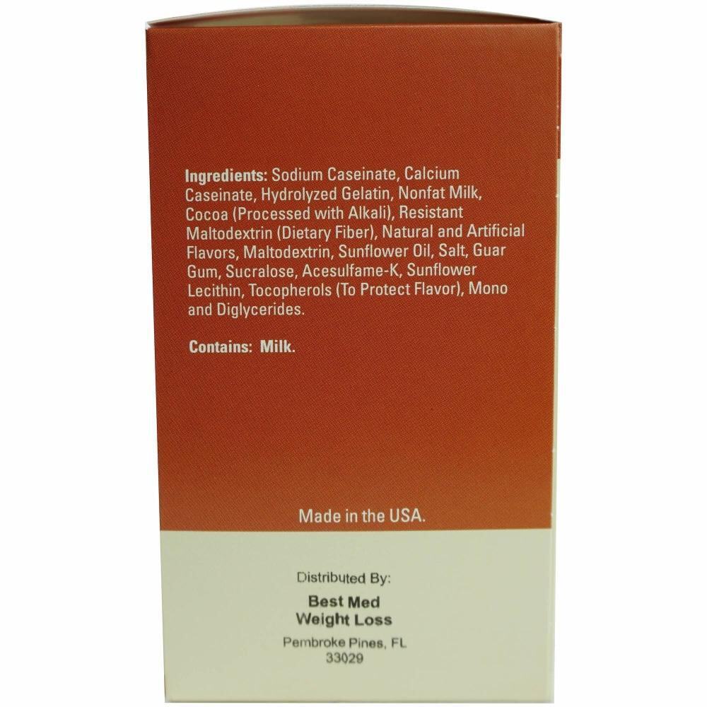 BestMed – Hot Chocolate with Fiber | Ideal Protein Alternative | Low Cal 7/ct