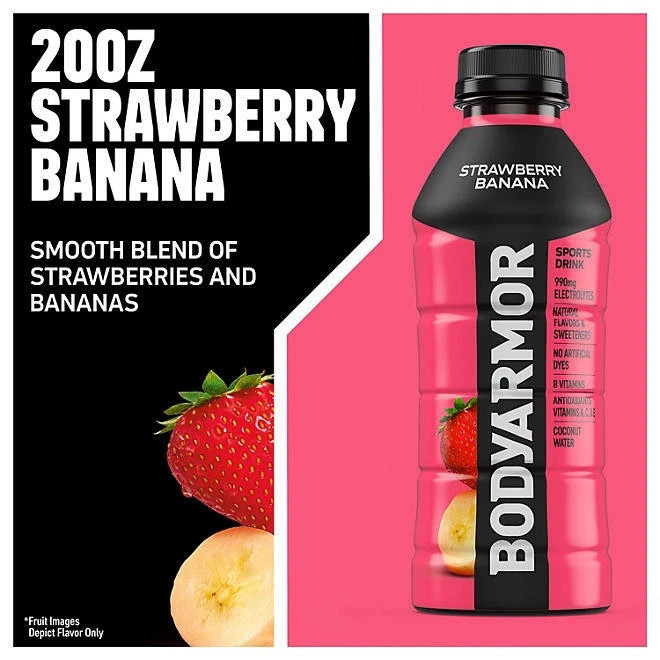 BODYARMOR Sports Drink Variety Pack (20 fl. oz., 18 pk.)