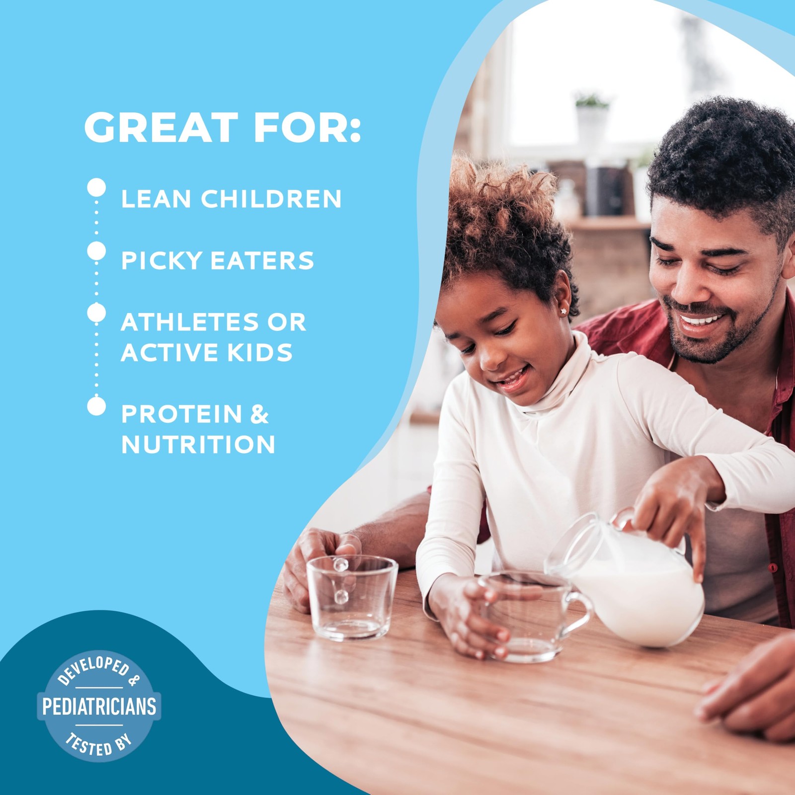 Healthy Heights Grow Daily Kids Protein Drink Mix (Chocolate) – High Protein …