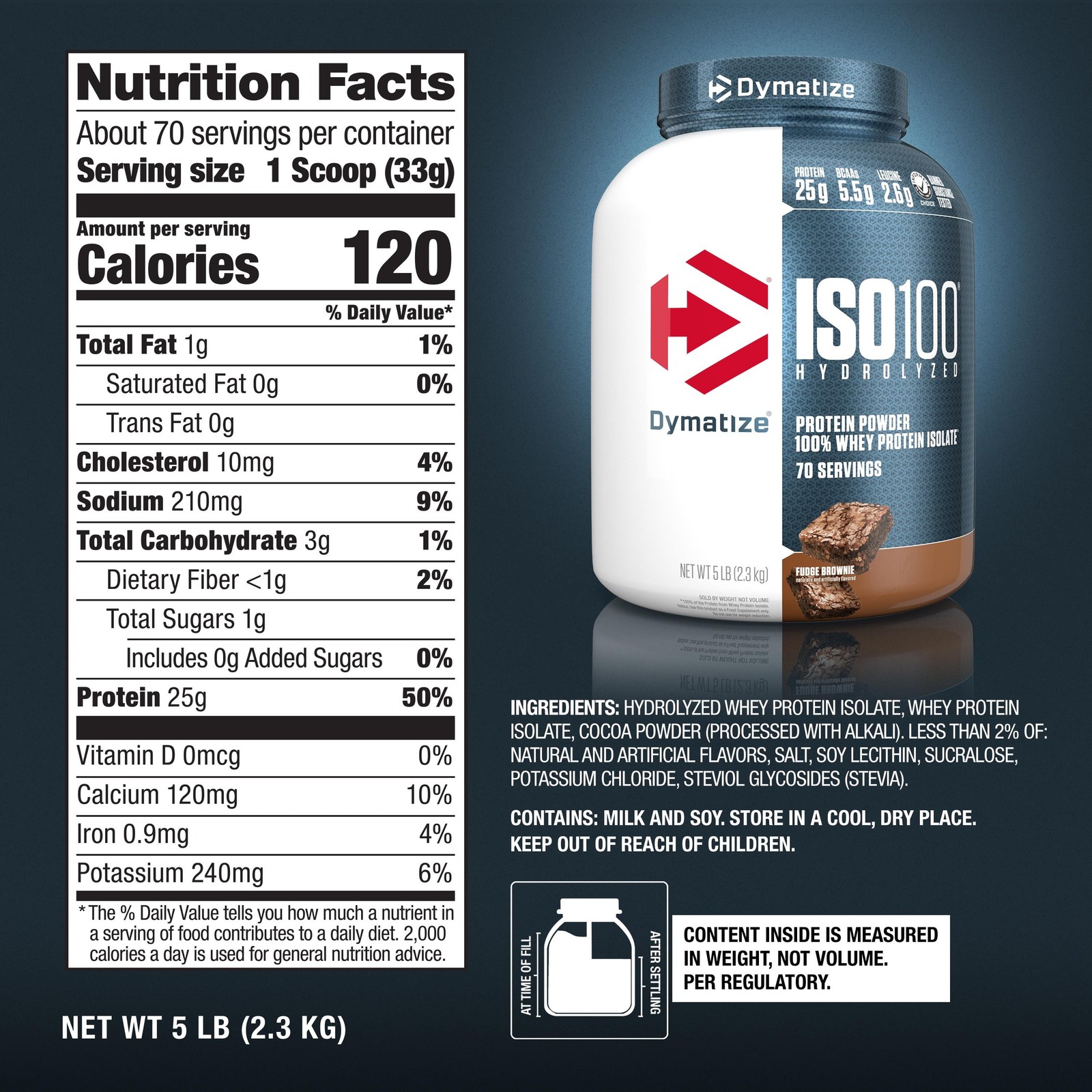 Dymatize ISO100 Hydrolyzed Whey Isolate Protein Powder, Fruity Pebbles