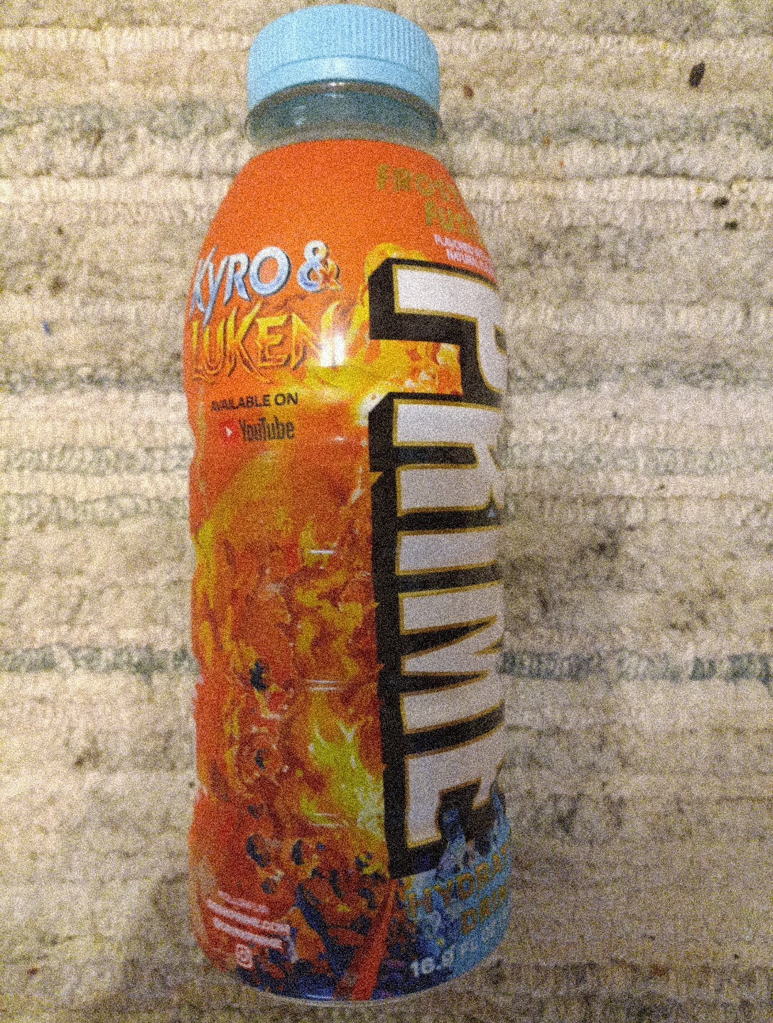 NEW LIMITED FROSTBITE FUSION PRIME HYDRATION DRINK 16.9 FL OZ KYRO & LUKEN