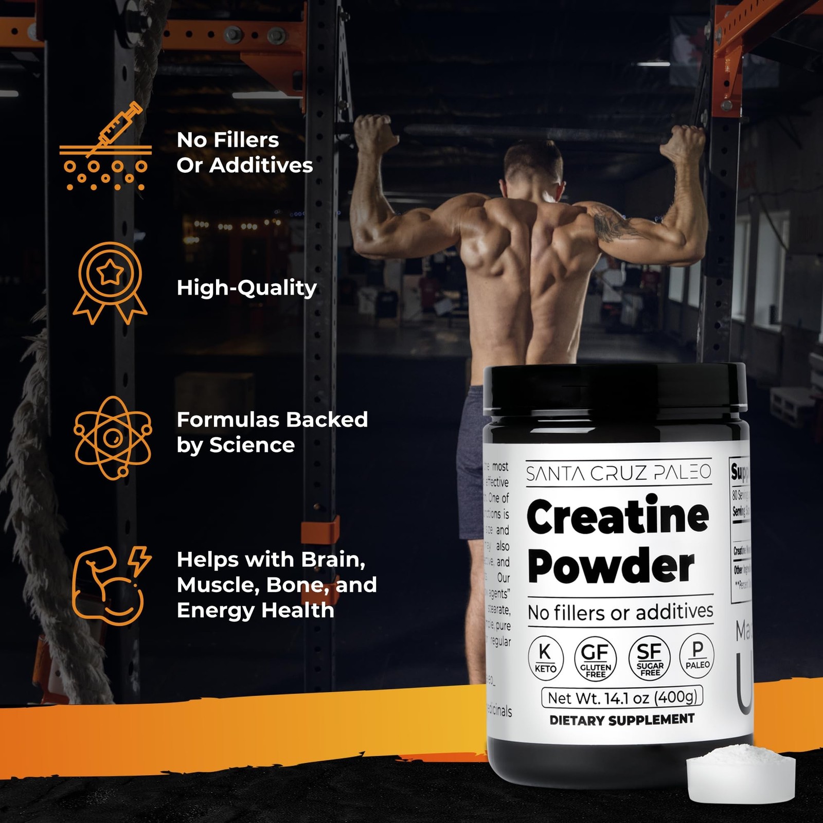 Santa Cruz Paleo – Creatine Powder – 400g